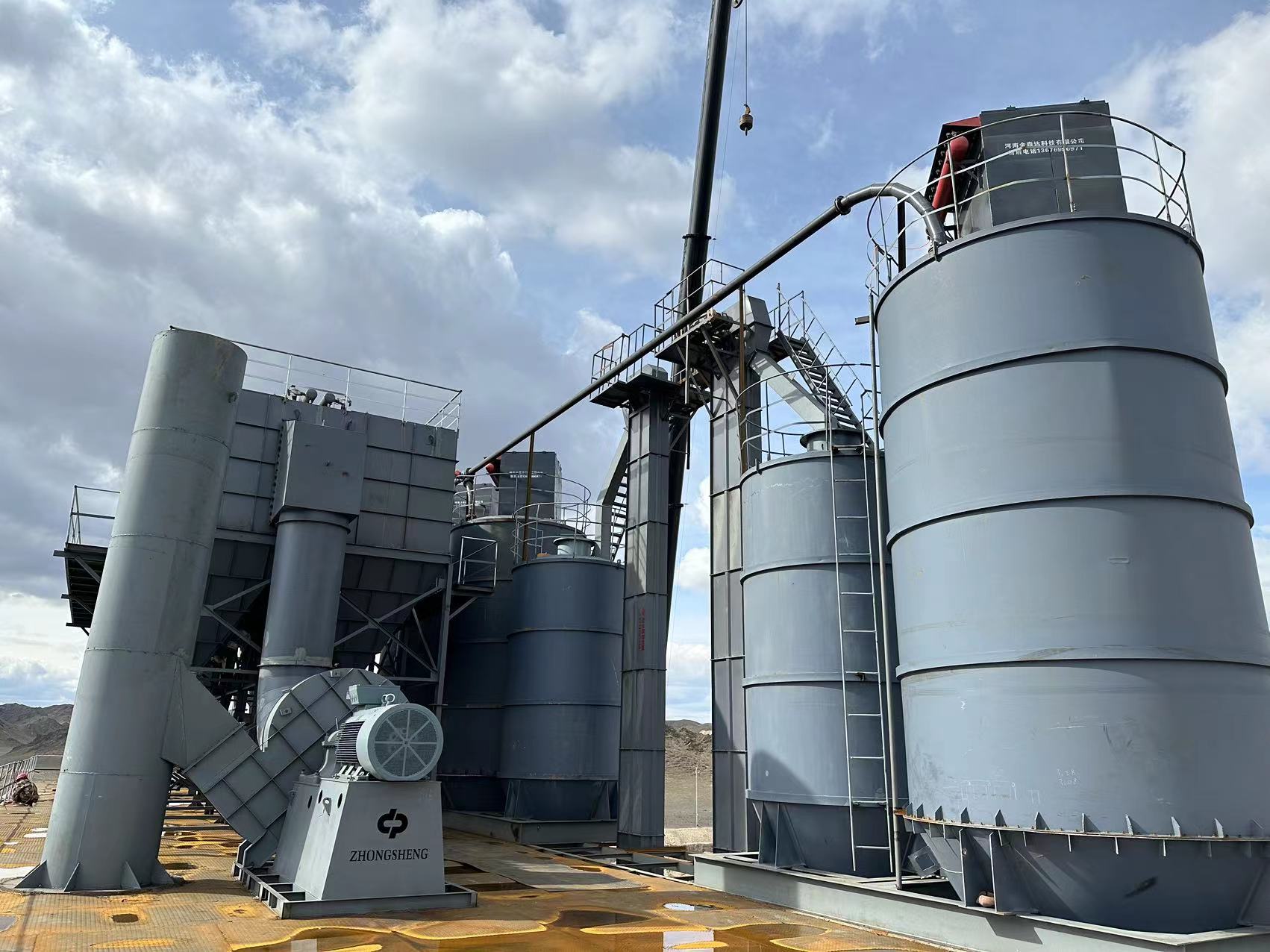 Shandong transmititzeko sistema pneumatikoa arrakastaz instalatu da Asiako landare kimiko nagusian